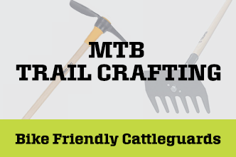 Video - MTB TRAIL CRAFTING - BIKE FRIENDLY CATTLEGUARDS, HDTV